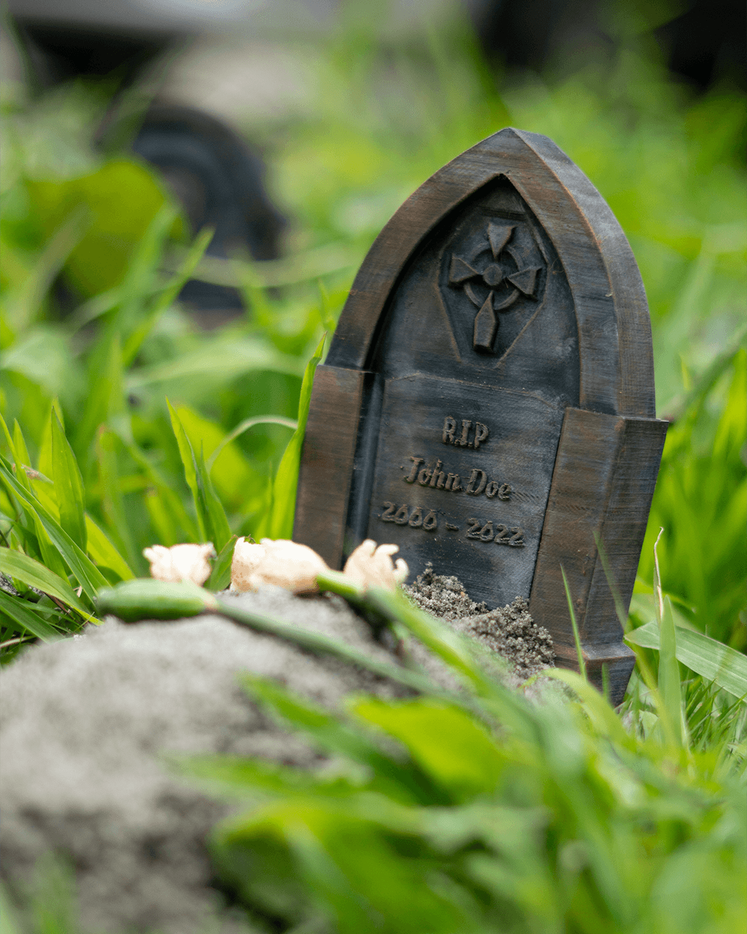 Customizable Gravestone