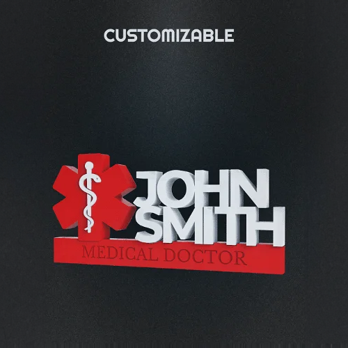 Customizable Health Profession Sign