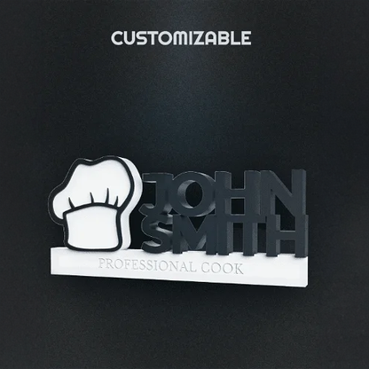 Customizable Cook Sign