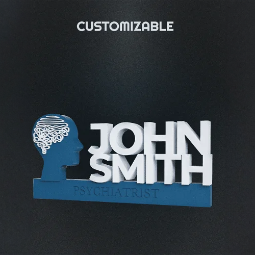 Customizable Psychiatrist Sign