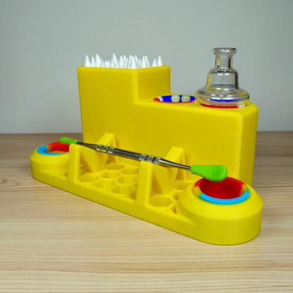 DabLite Station - Dab Tool Organizer with Built-In Concentrate Catcher