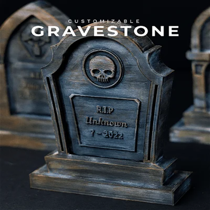 Customizable Gravestone