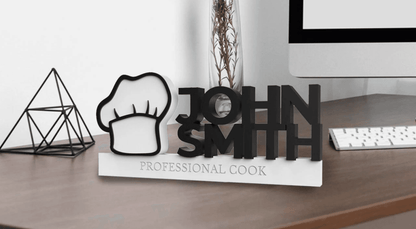 Customizable Cook Sign