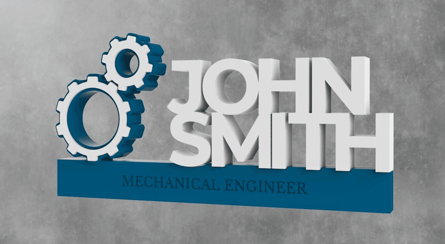 Customizable Engineer Sign