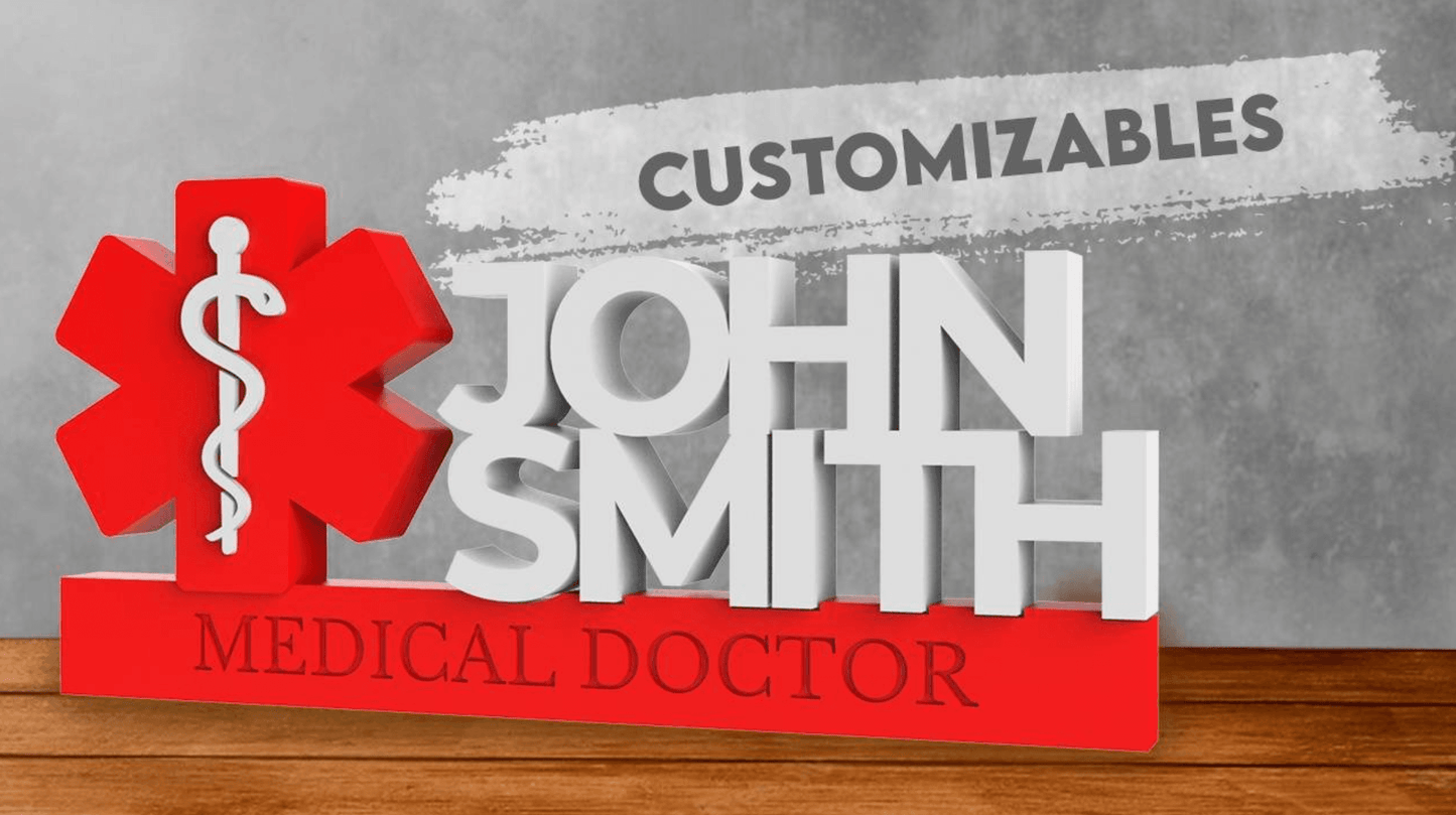 Customizable Health Profession Sign