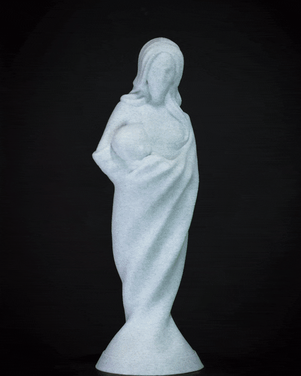 Mother and Infant Statue