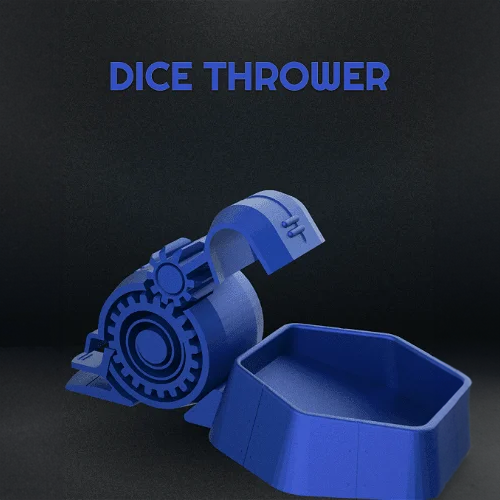 Heady Prints 3D printed dice thrower, tabletop essentials accessory
