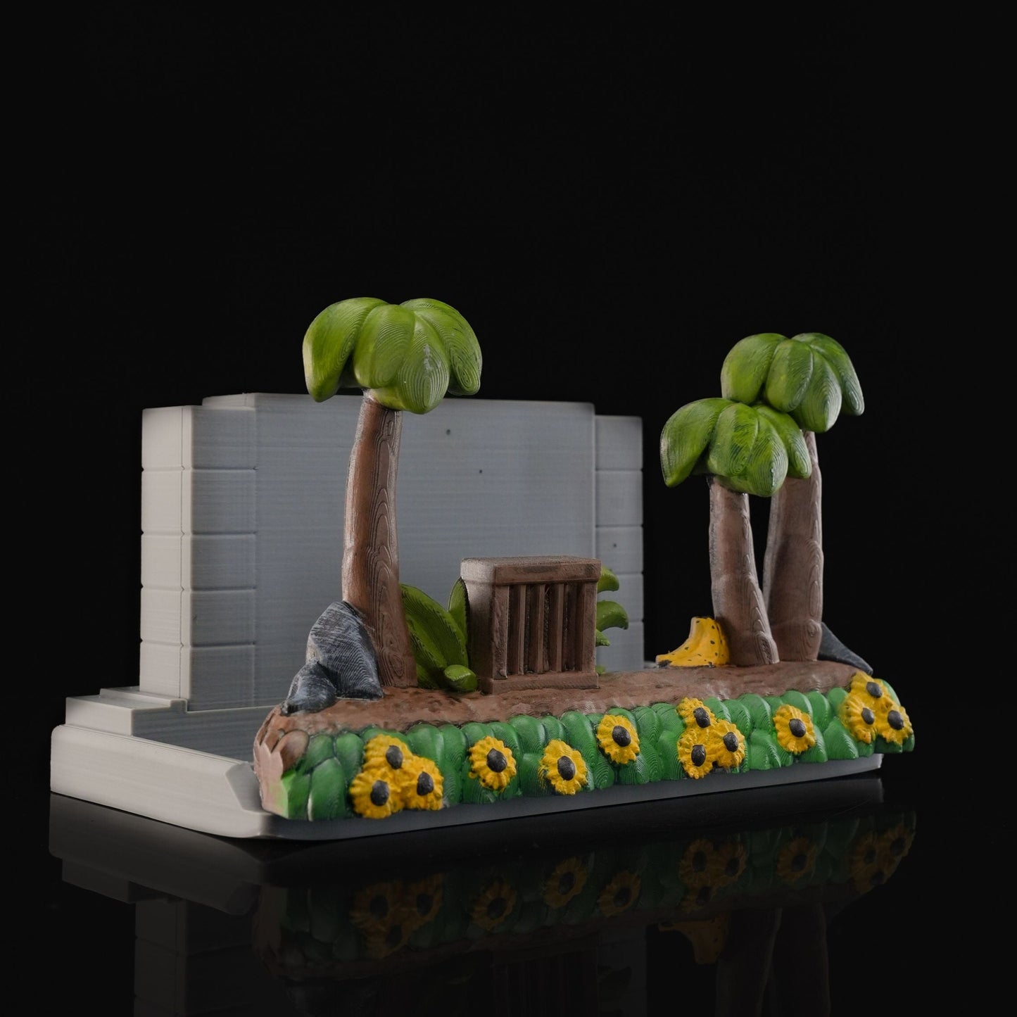 Heady Prints 3D printed Adventure console holder with Nintendo Switch full setup view