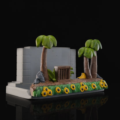 Heady Prints 3D printed Adventure console holder with Nintendo Switch full setup view