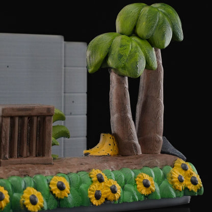 Heady Prints 3D printed Adventure console holder palm tree detail, desk accessory