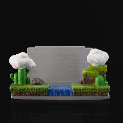 Heady Prints 3D printed Arcade console holder, angled view