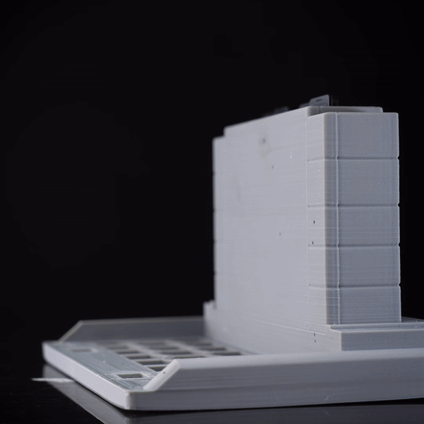 Heady Prints 3D printed Arcade console holder, animated product view