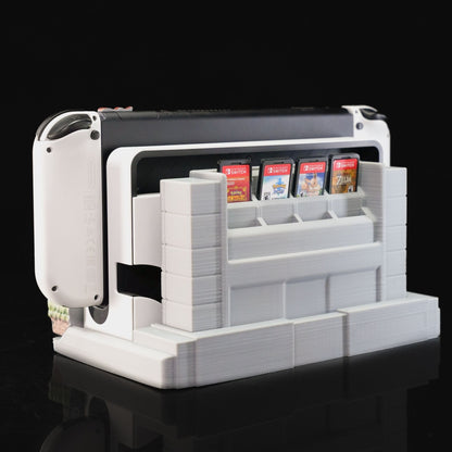 Heady Prints 3D printed Arcade console holder, front view