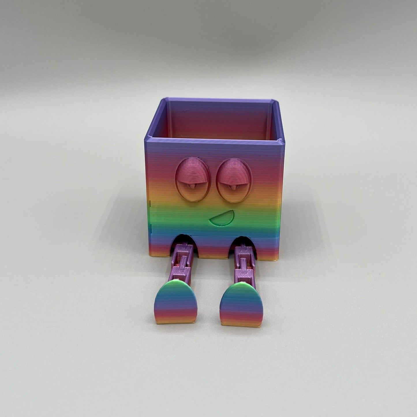 Heady Prints 3D printed multicolor articulated chill buddy, promo