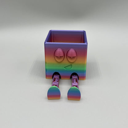 Heady Prints 3D printed multicolor articulated chill buddy, promo