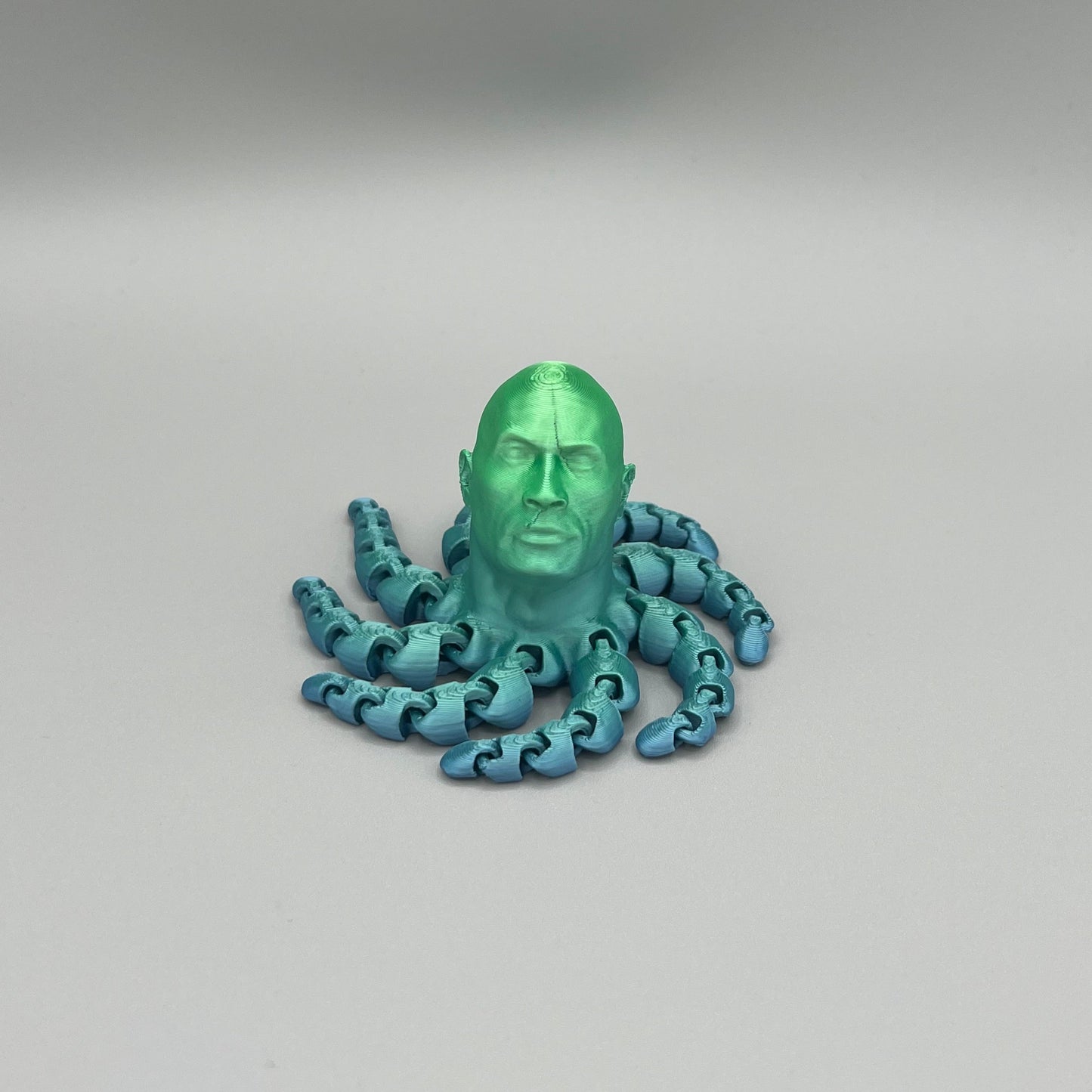 Heady Prints 3D printed multicolor articulated rocktopus, promo