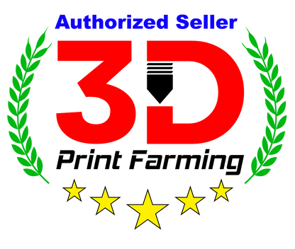 Heady Prints authorized seller 3D Print Farming badge