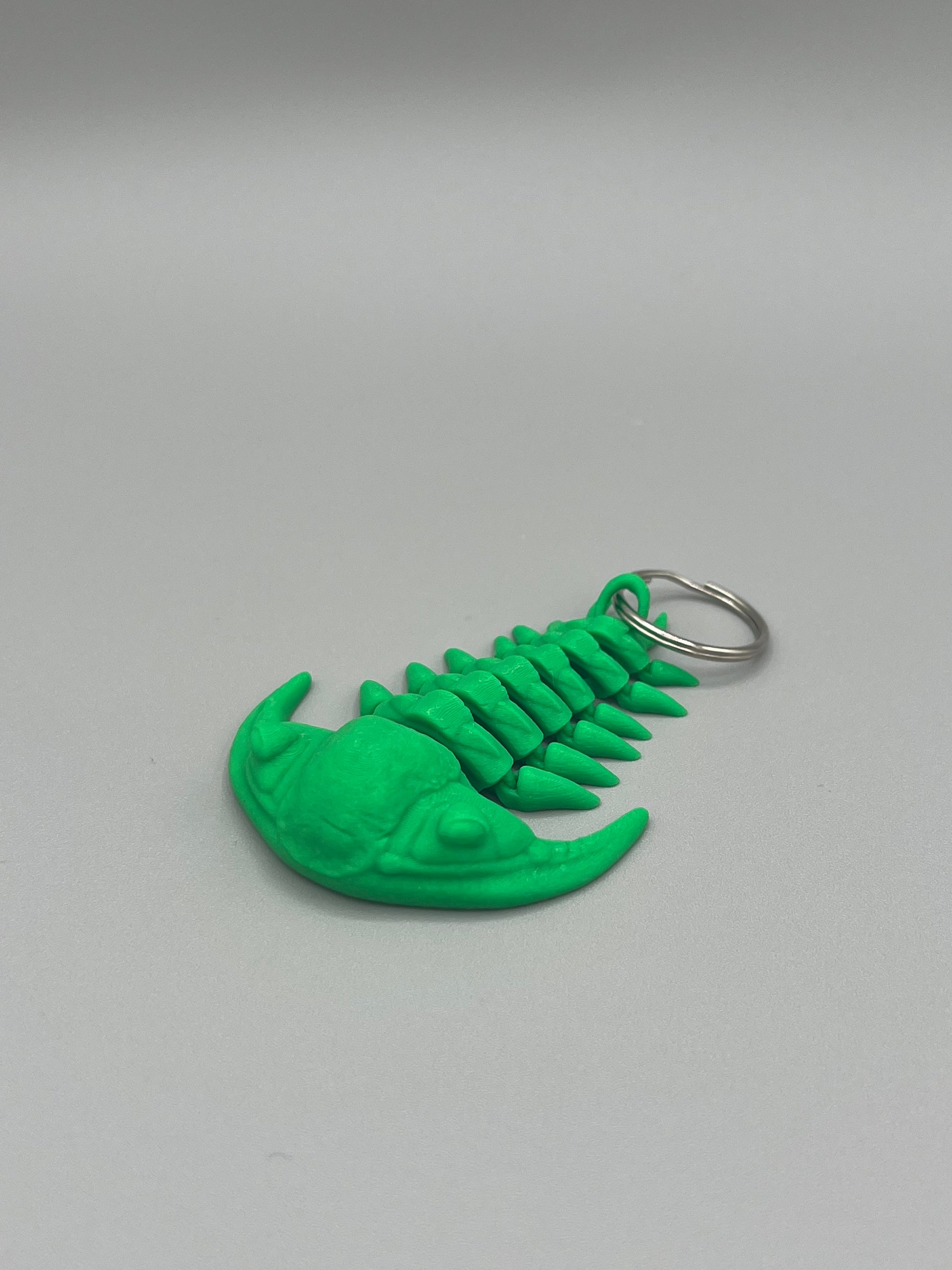 Heady Prints 3D printed green Brazilian Kobra, front view