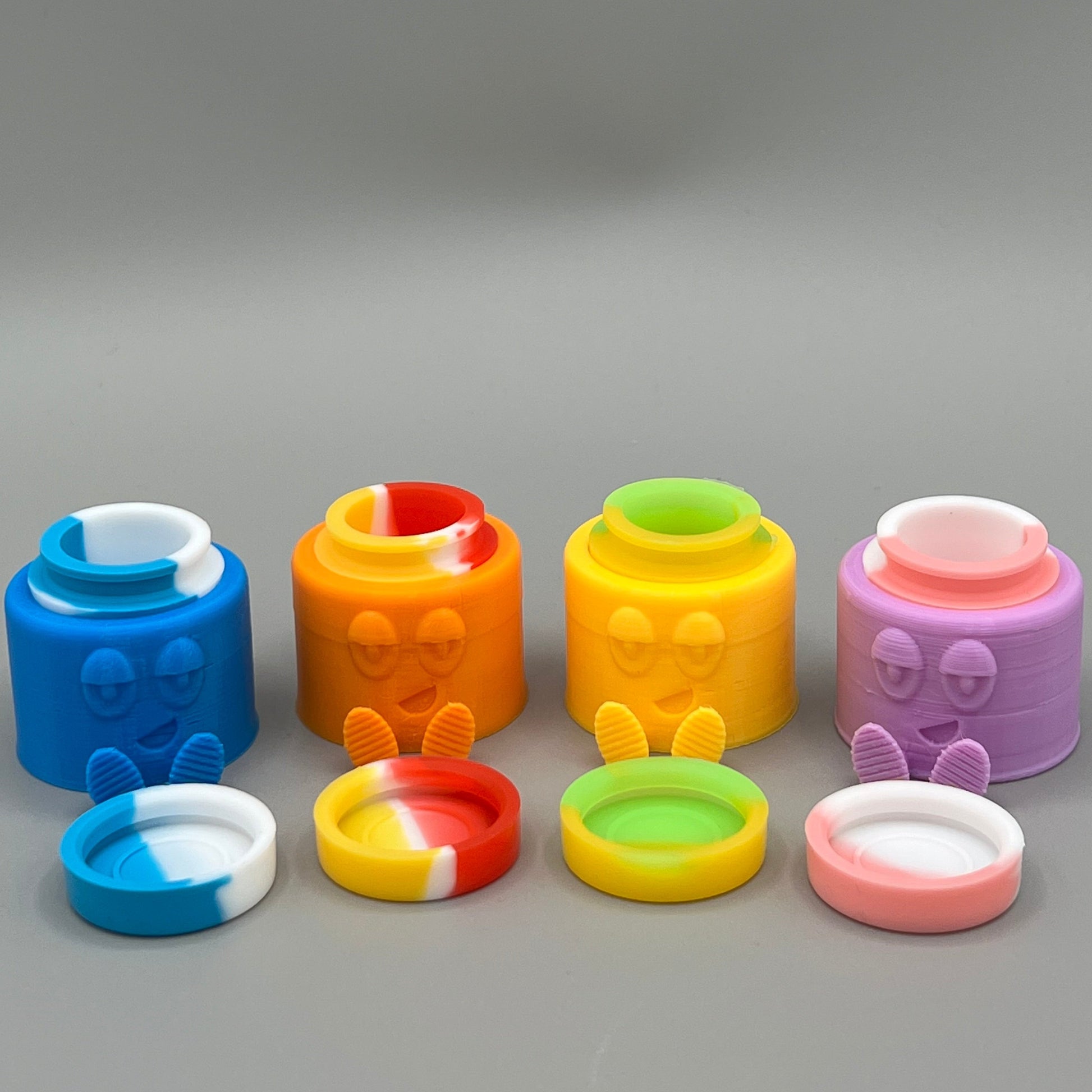 Heady Prints 3D printed multicolor chill buddy jr 5ml, side view