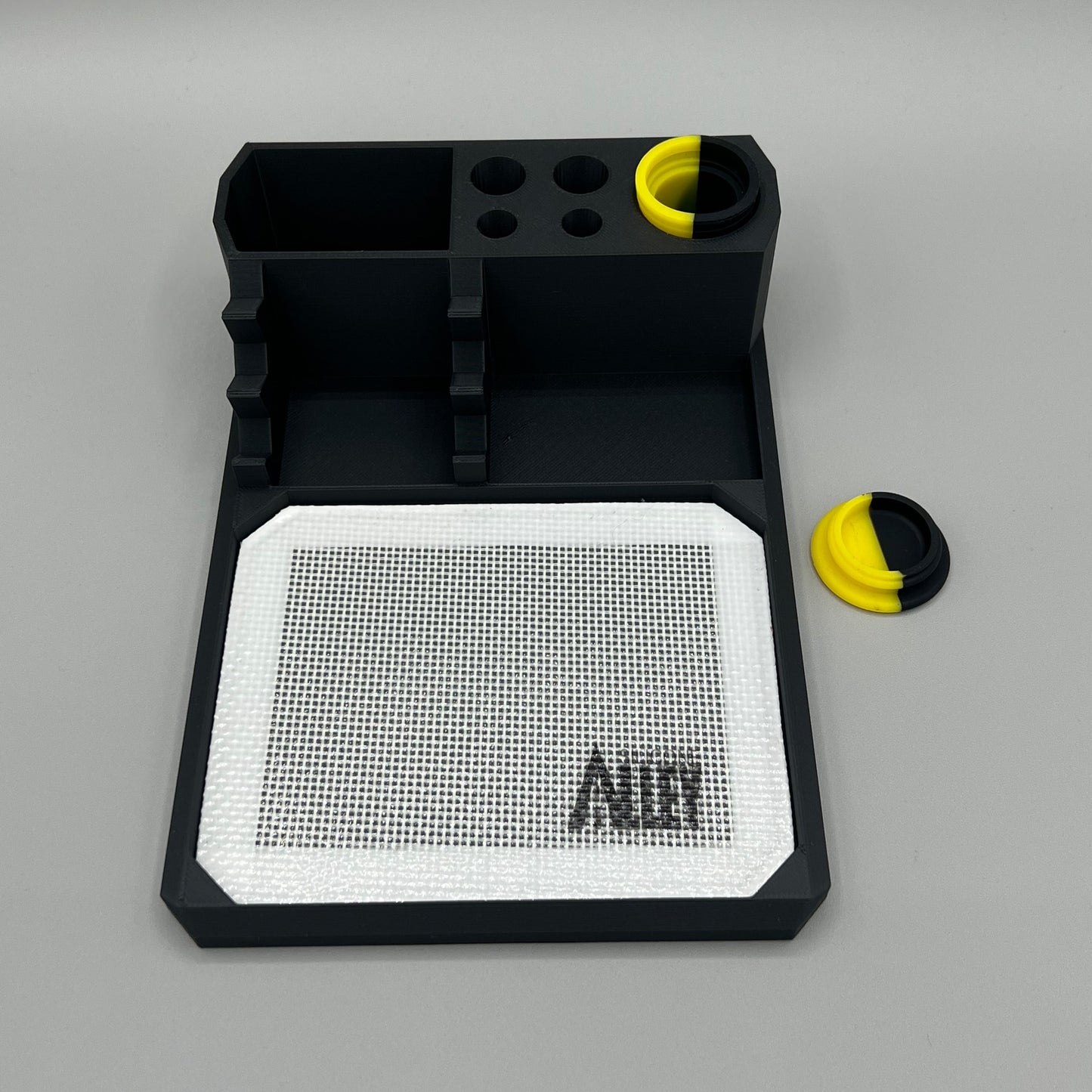 Heady Prints 3D printed black chill zone station lite, promo