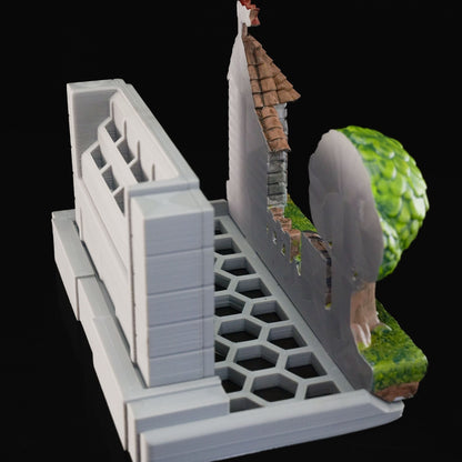 Heady Prints 3D printed Fantasy console holder, full product view