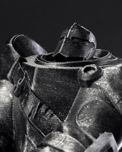 Heady Prints 3D printed knight controller holder, angled view