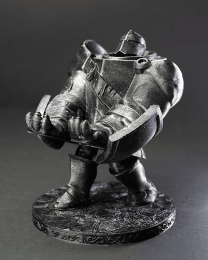 Heady Prints 3D printed knight controller holder, full product view