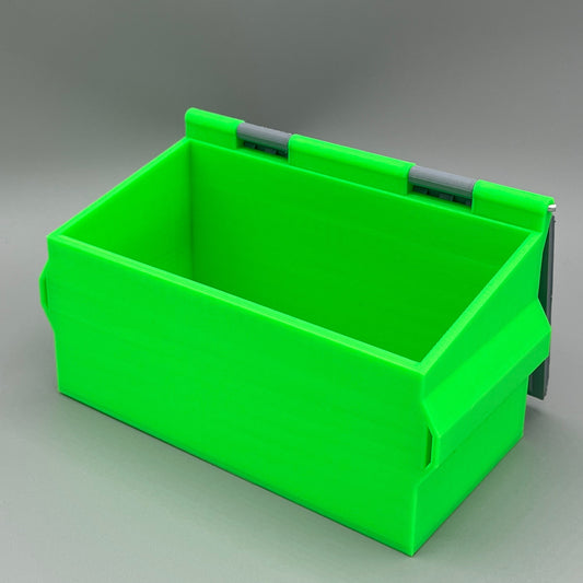 Heady Prints 3D printed green single compartment mini dumpster, promo