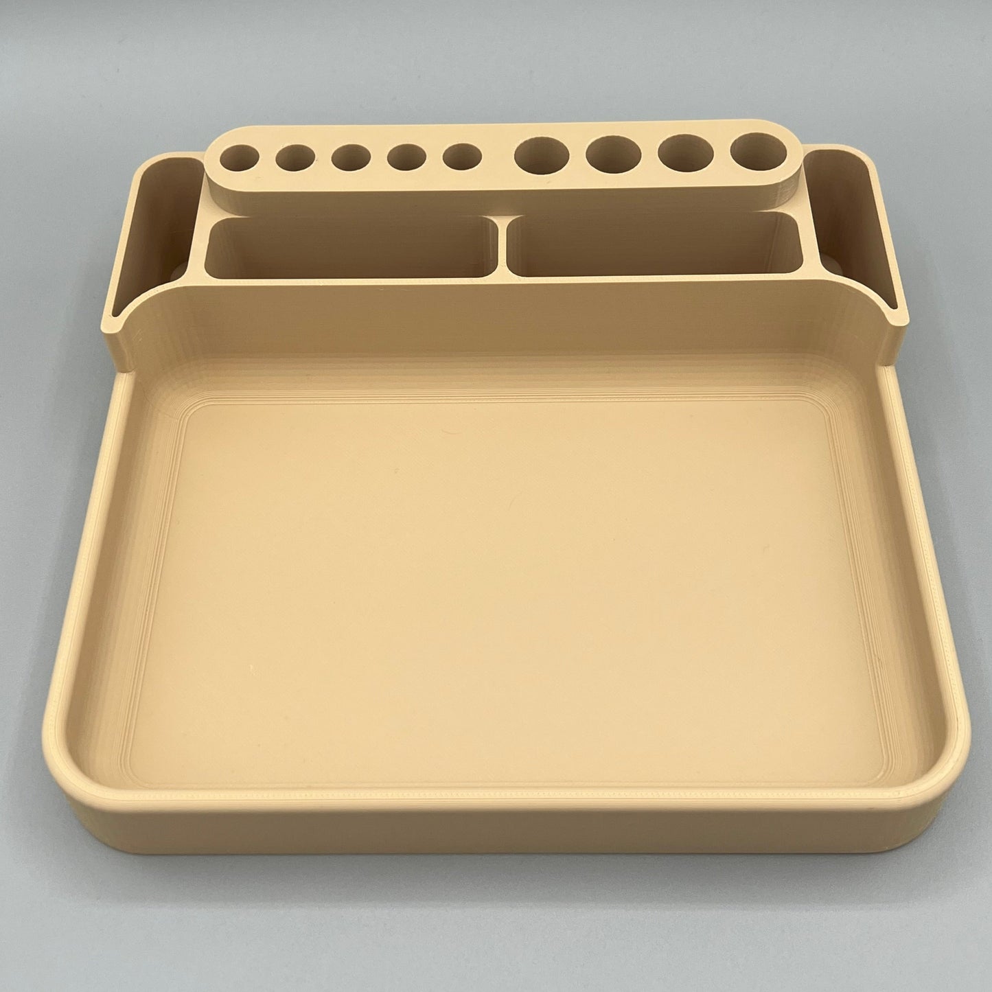 Heady Prints 3D printed tan model R2 tray, empty