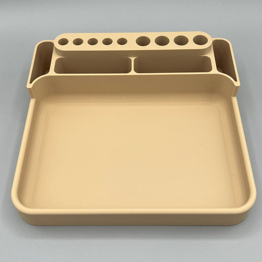 Heady Prints 3D printed tan model R2 tray, empty