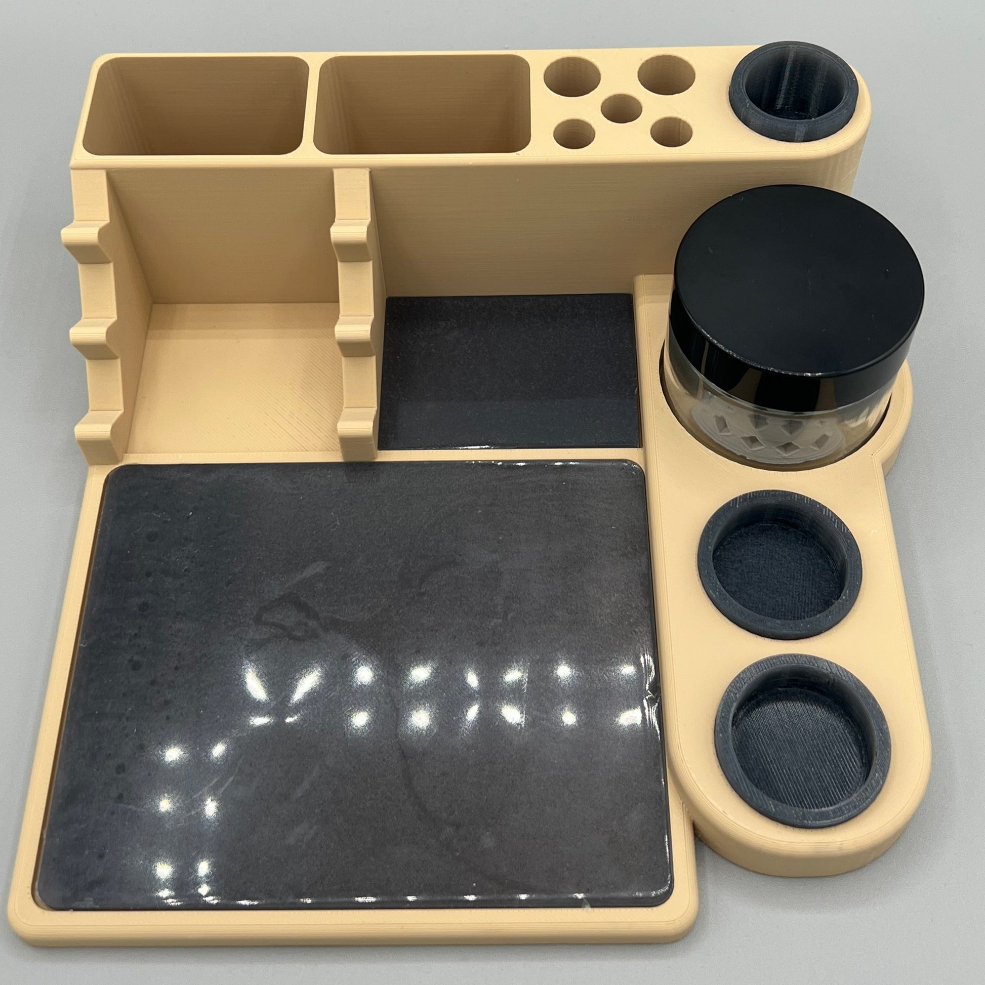 Heady Prints 3D printed tan model X2 station, promo