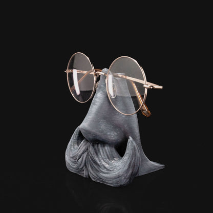 Heady Prints 3D printed Nosy Friend glasses holder, side view