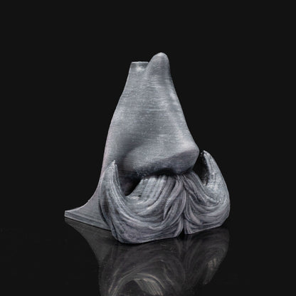 Heady Prints 3D printed Nosy Friend glasses holder, three-quarter view