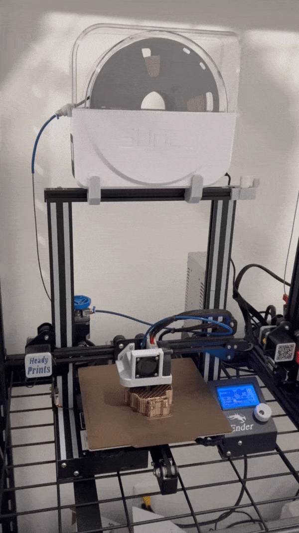 Heady Prints 3D printer time lapse, animated 01
