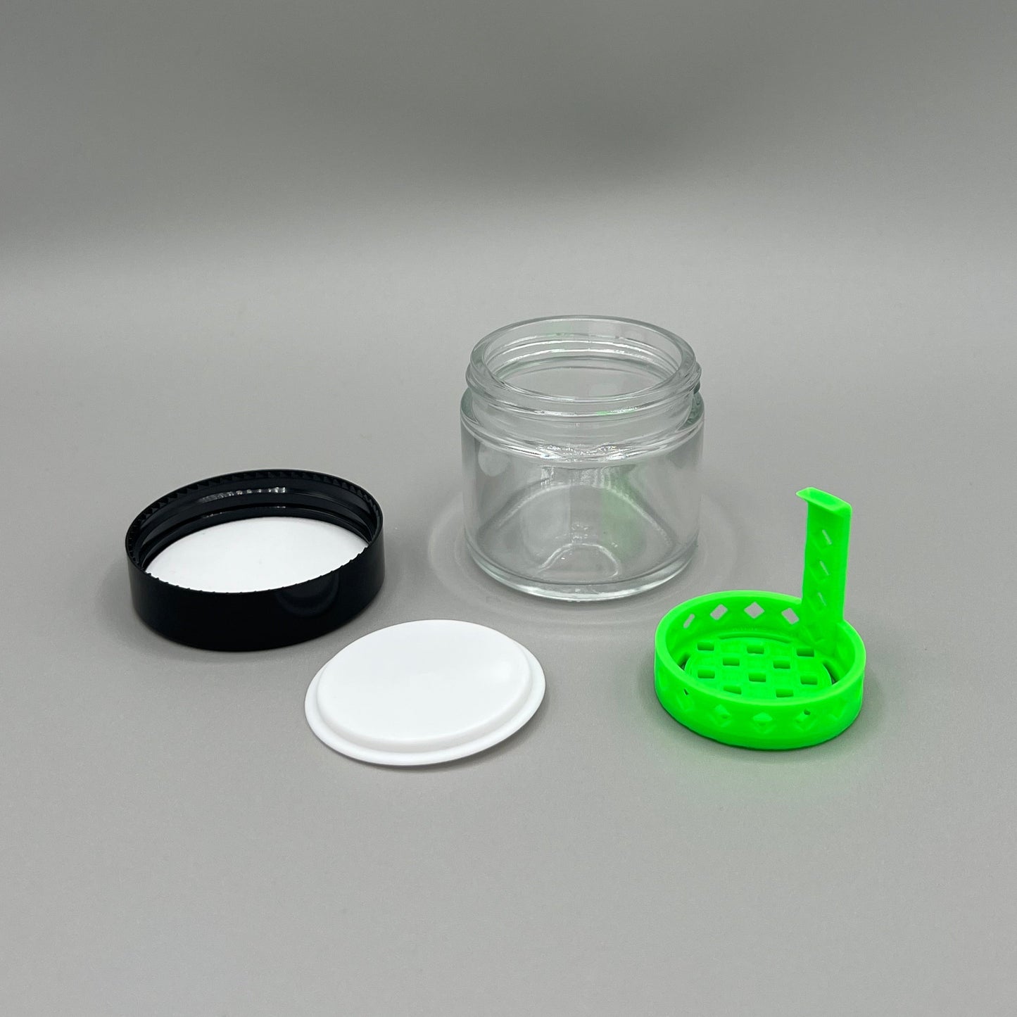 Heady Prints 3D printed green 2oz terp pearl cleaner, promo